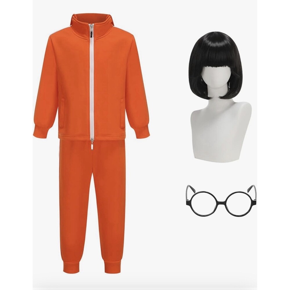 Kids Vector Costume Jacket +Pants + Wig  + Glasses New size 5-6 Despicable Me